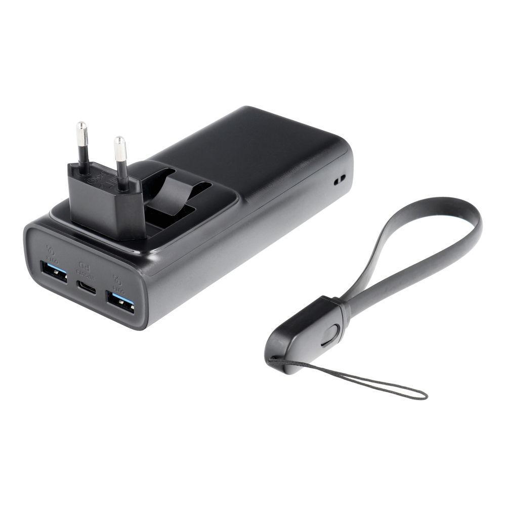 VEGER Powerbank 10.000 mAh PD QC3.0 20W ACE100 (W1146) Schwarz – Bild 4