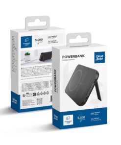 Powerbank kompatibel mit MagSafe Blue Star 5000 mAh 2A 5W W0553 Schwarz