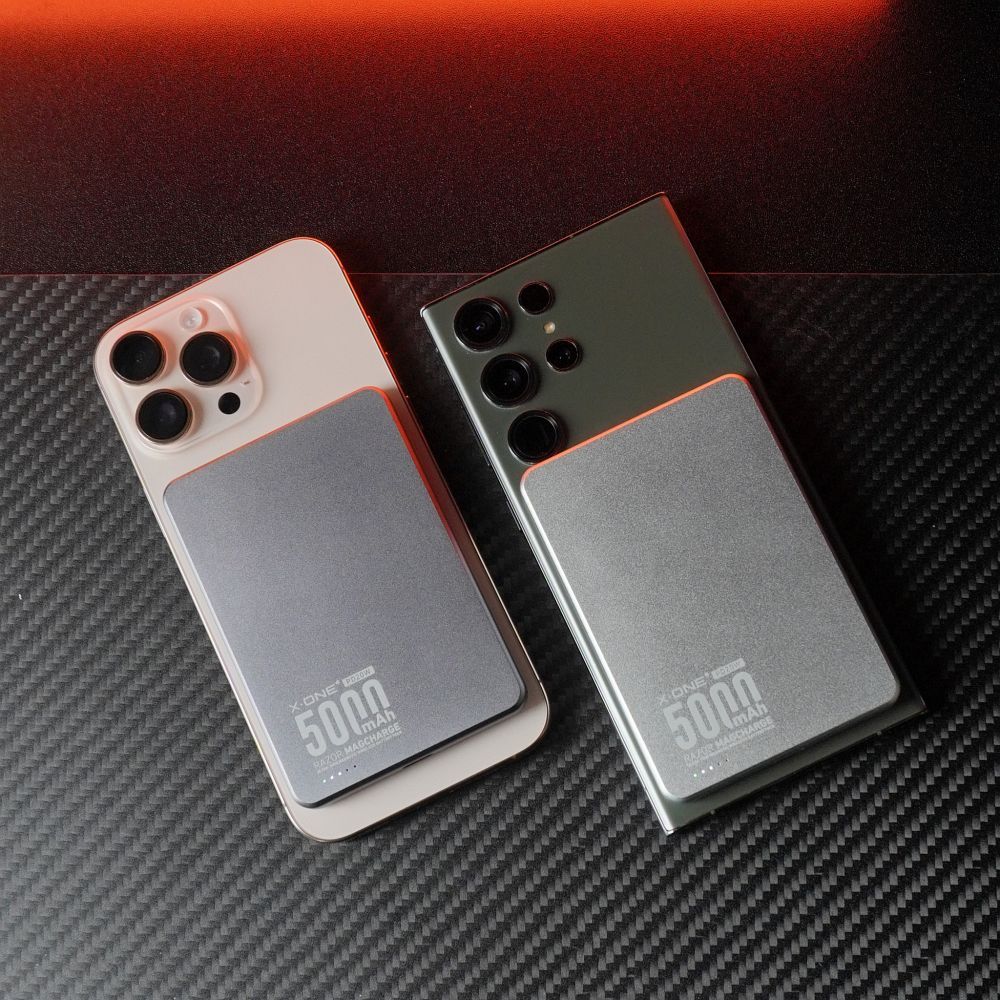 X-ONE Razor MagCharge Ultraslim (7,6 mm) Powerbank, MagSafe-kompatibel, 5000 mAh – Bild 8