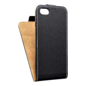 SLIM FLEXI FRESH FLIP HANDYTASCHE für iPhone 7 / 8 / SE 2020 / SE 2022 Schwarz