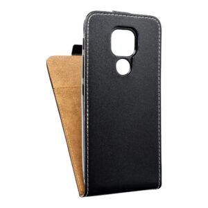 SLIM FLEXI FRESH FLIP HANDYTASCHE für Moto E7 Plus / G9 Play / G9 Schwarz