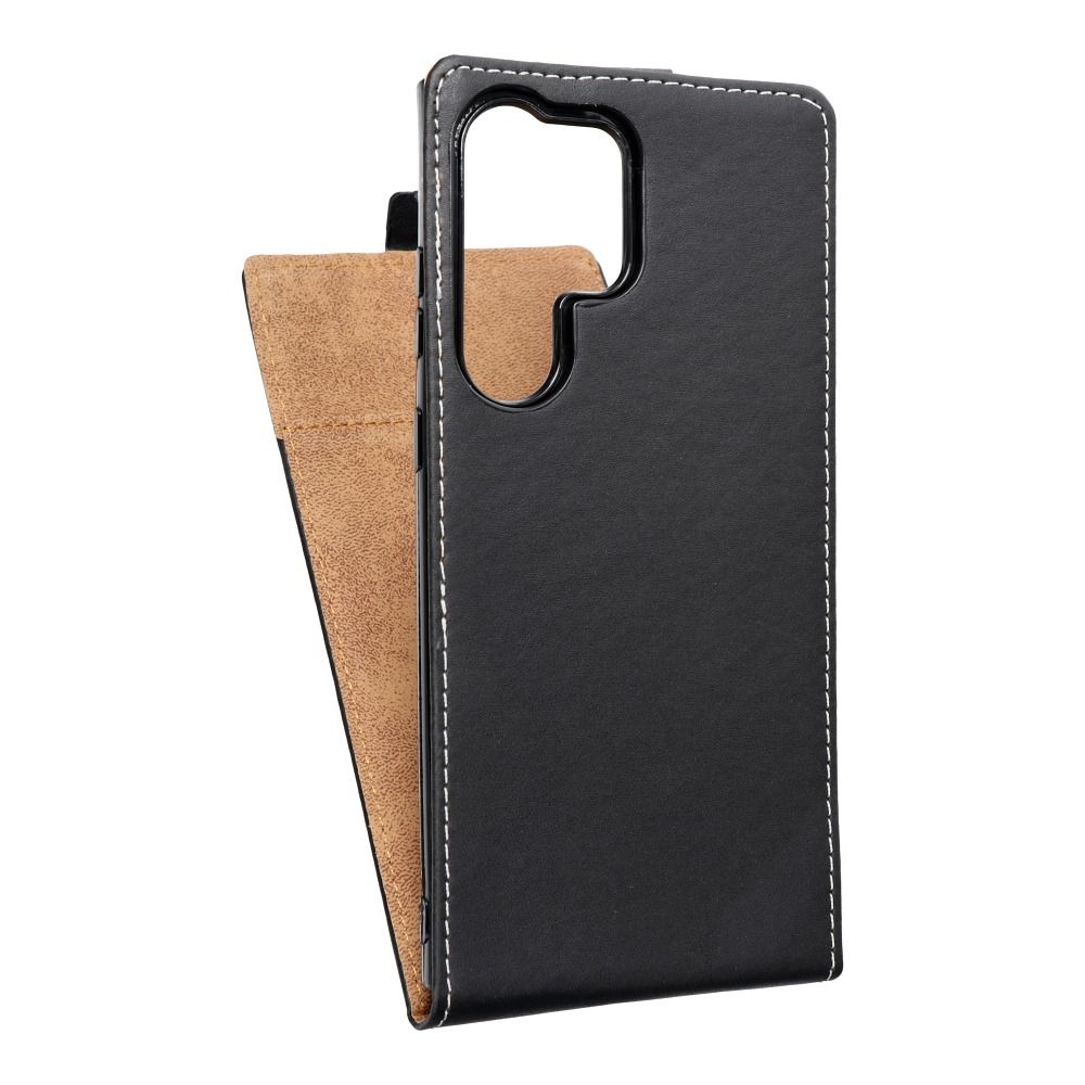 SLIM FLEXI FRESH FLIP HANDYTASCHE für SAMSUNG S23 Ultra Schwarz