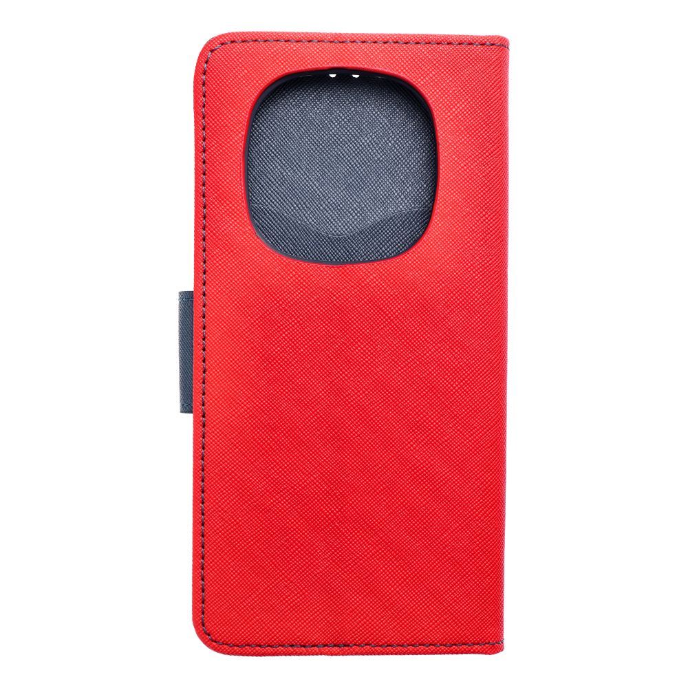 Fancy Book Holster für XIAOMI Redmi NOTE 14 PRO 5G / 14 PRO PLUS 5G Rot / Marineblau – Bild 11