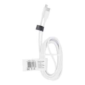 Kabel Typ C zu Typ C Power Delivery PD 60W 3A C293 weiß 2 Meter