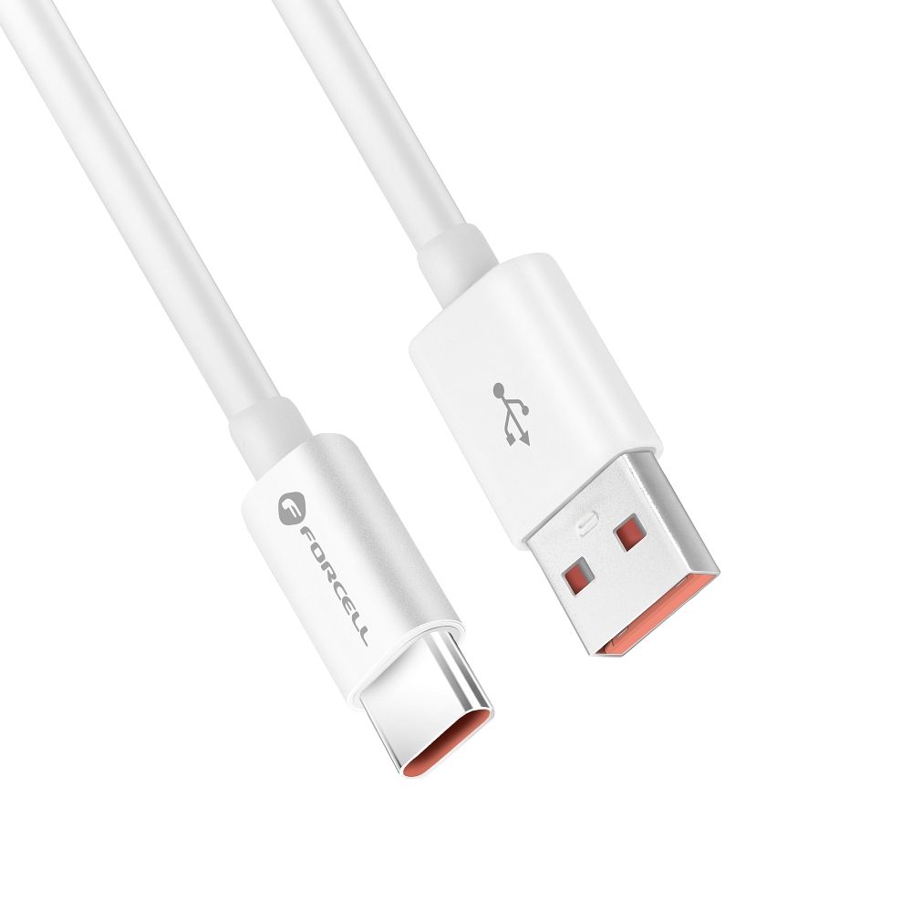 FORCELL F-ENERGY C336 USB-A-zu-Typ-C QC4.0 3A 60W Kabel 1 m Weiß – Bild 4