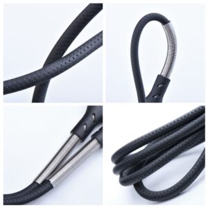 FORCELL Carbon USB-zu-Typ C 2.0 Kabel 2,4A CB-02A schwarz, 1 Meter – Bild 9