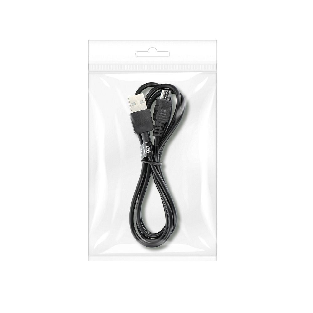 USB-Kabel – Mini USB 1 m Schwarz (für Navi / Kamera) – Bild 4