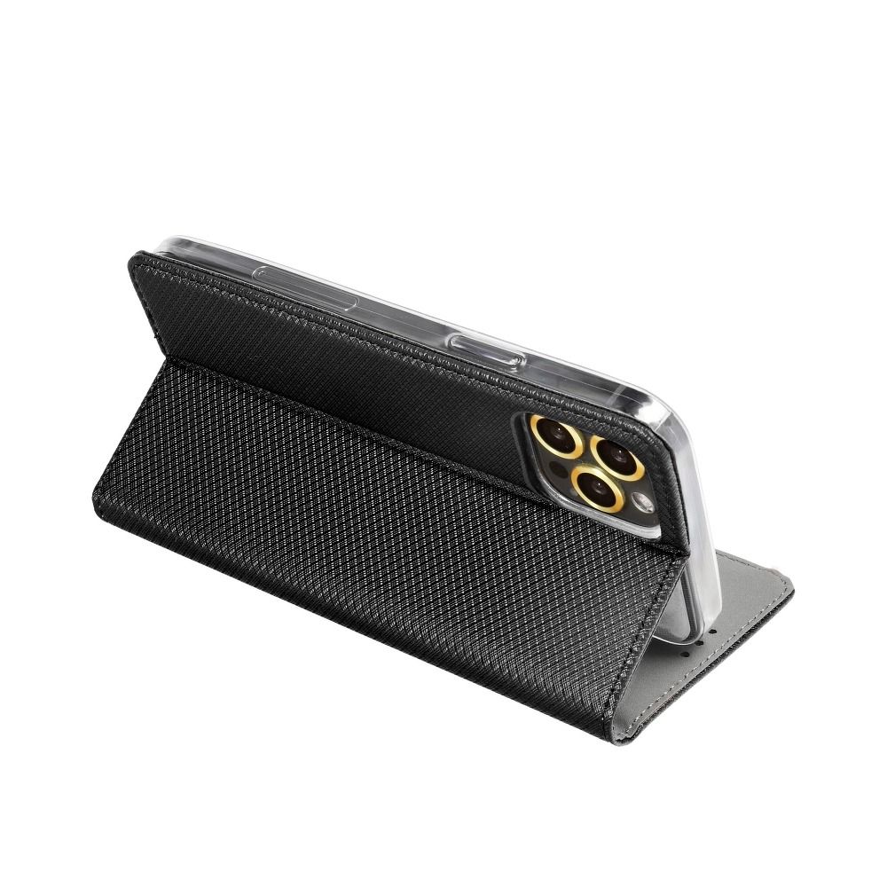 Smart Case Book für iPhone 7 / 8 / SE 2020 / SE 2022 Schwarz – Bild 5