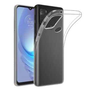 BACK CASE Ultra Slim 0,5 mm für MOTOROLA G31 Transparent