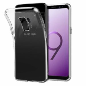 BACK CASE Ultra Slim 0,5 mm für SAMSUNG Galaxy S9 Transparent