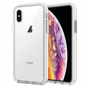 BACK CASE Ultra Slim 0,5 mm für iPhone XS, transparent