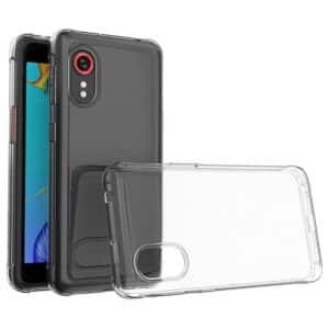 BACK CASE Ultra Slim 0,5 mm für SAMSUNG Galaxy XCOVER 5 Transparent
