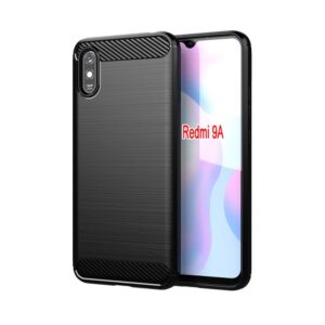 CARBON Hülle für XIAOMI Redmi 9A / 9AT schwarz