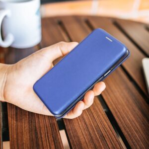 Elegantes Holster für SAMSUNG S24 PLUS in Navy Blau – Bild 6
