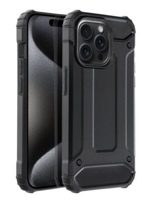 ARMOR Hülle für iPhone 15 Pro in Schwarz