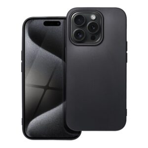 SOFT Hülle für iPhone 15 Pro in Schwarz