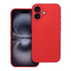 Weiches Case für iPhone 16, rot