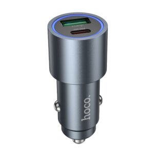 Auto-Ladegerät Hoco USB A + USB C PD QC3.0 48W Z60 Schwarz
