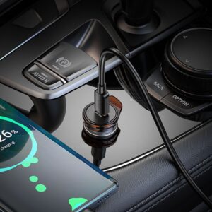 KFZ-Ladegerät Hoco USB-C QC PD 30W NZ16 metallgrau – Bild 8