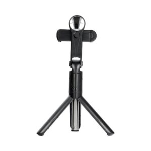 Universalhalterung TRIPOD für Handy und Kamera (Selfie-Set) Bluetooth-Fernauslöser mit Spiegel SSTR-11 schwarz