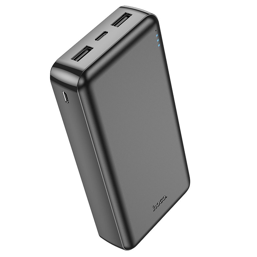 Powerbank Hoco 20000 mAh 2,1A J100A Schwarz