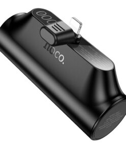 Powerbank Hoco 3000 mAh mit integriertem Lightning-Anschluss J147 schwarz