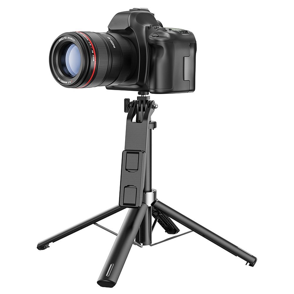 HOCO Selfie-Halter mit kabelloser Fernsteuerung und Stativfunktion K21 schwarz – Bild 6