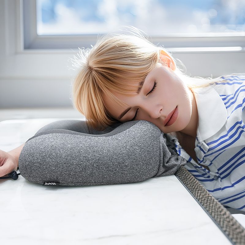 Reisekissen Hoco „U“-förmig HX70 Schwarz – Bild 10