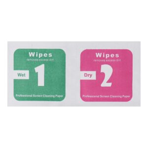 Siebdrucktücher (für nass und trocken) – Set mit 100 Stück