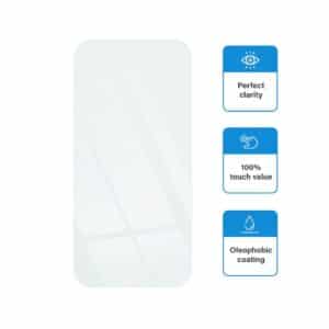 Panzerglas ohne Logo – passend für OPPO A16 / A16s / A54s / A56 5G – Bild 3