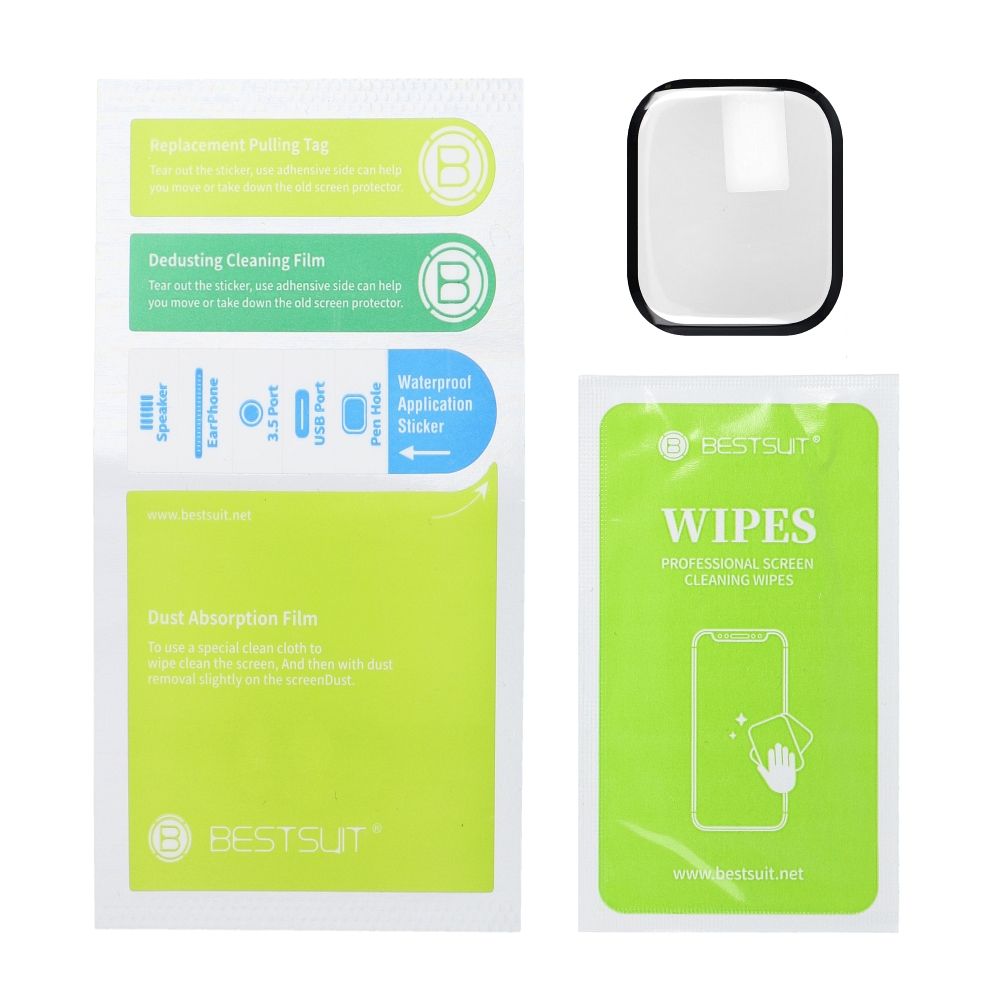 Hybrid Flexibles Glas Bestsuit - APP iWatch Serie SE/SE2/SE3 - 44 mm – Bild 6