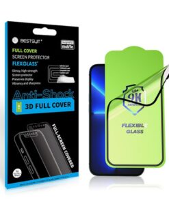 Hybrid Flexibles Glas Bestsuit 5D Full Glue – Xiaomi 14T Pro Schwarz