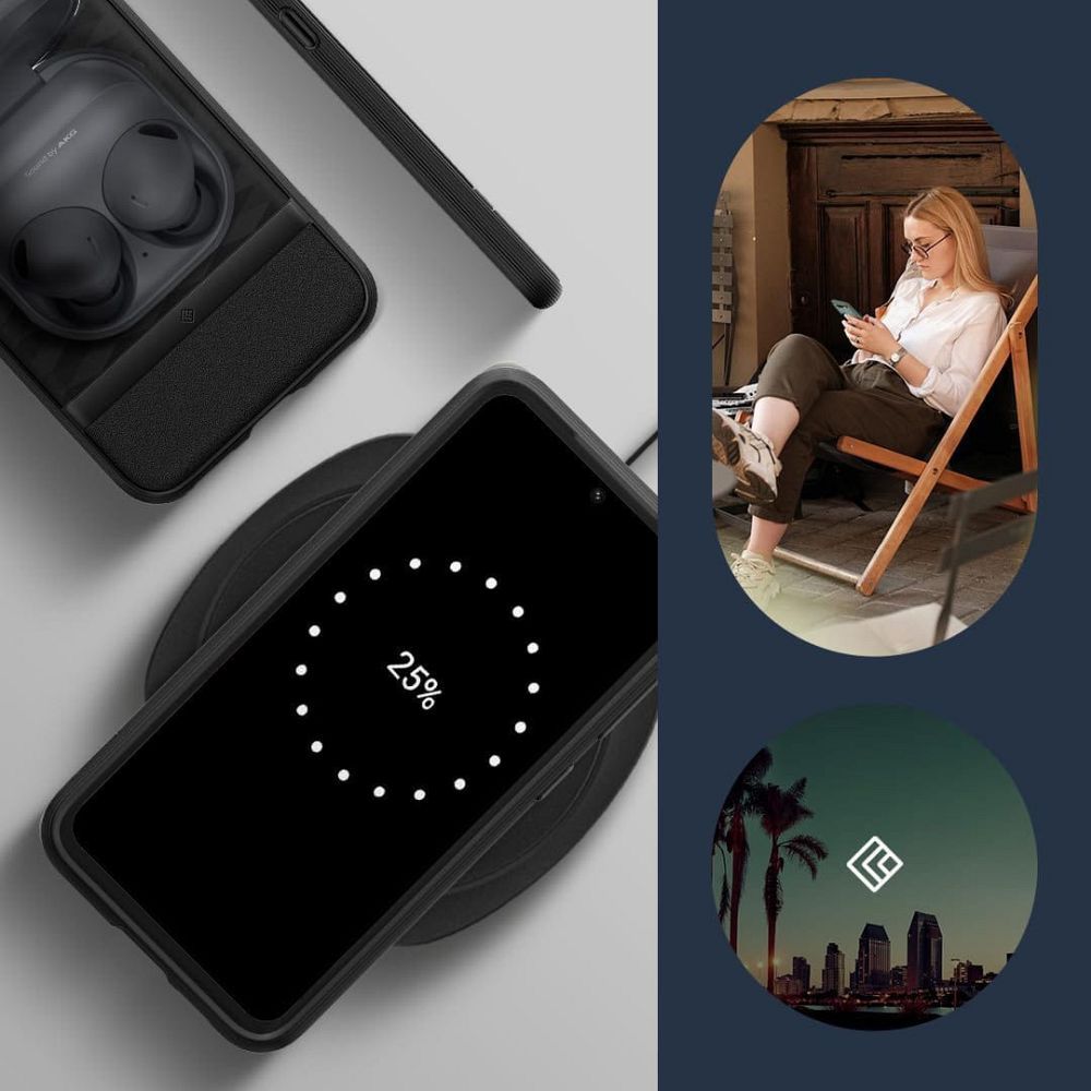 Caseology Parallax Handyhülle für SAMSUNG S23 FE in Mattschwarz – Bild 12