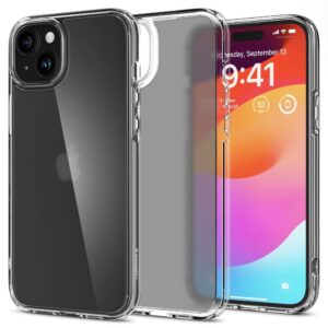 SPIGEN Ultra Hybrid Handyhülle für iPhone 15, frostklar
