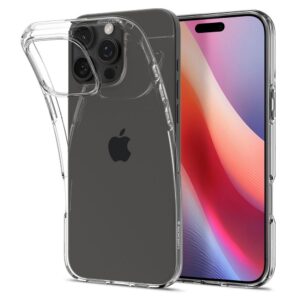 SPIGEN Hülle LIQUID CRYSTAL für IPHONE 16 Pro, kristallklar