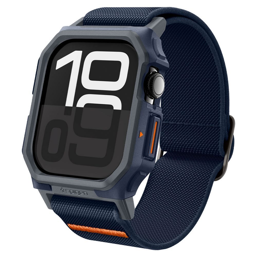 SPIGEN Lite Fit „Pro“ Hülle für Apple Watch 10 (46 mm) Navy Blau