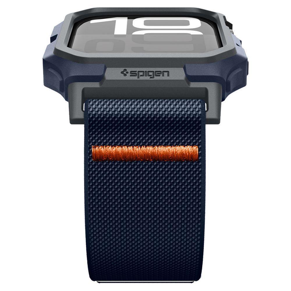 SPIGEN Lite Fit „Pro“ Hülle für Apple Watch 10 (46 mm) Navy Blau – Bild 5