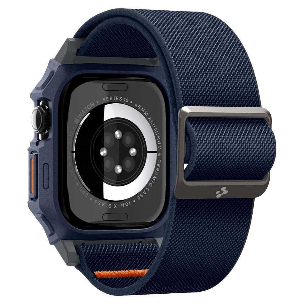SPIGEN Lite Fit „Pro“ Hülle für Apple Watch 10 (46 mm) Navy Blau – Bild 10