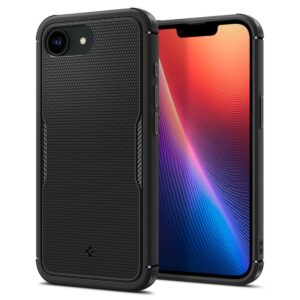 SPIGEN Hülle CORE ARMOR MAG kompatibel mit MagSafe für IPHONE 16E in matt Schwarz