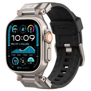 SPIGEN Hülle DURAPRO ARMOR für APPLE Watch 6/7/8/9/10/SE/ULTRA 1/2 (44/45/46/49 mm) Militärgrün
