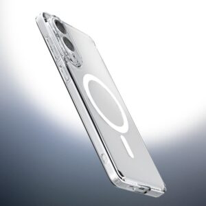 SPIGEN Hülle ULTRA HYBRID MagSafe-kompatibel für SAMSUNG S25 Edge klar weiß – Bild 4