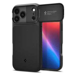 SPIGEN Optik Armor MAG Handyhülle für iPhone 17 Pro Max Schwarz