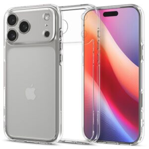 SPIGEN Hülle ULTRA HYBRID für IPHONE 17 Pro kristallklar