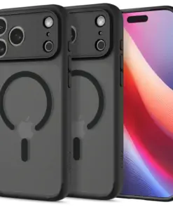 SPIGEN Hülle ULTRA HYBRID MagSafe-kompatibel für IPHONE 17 Pro frostschwarz