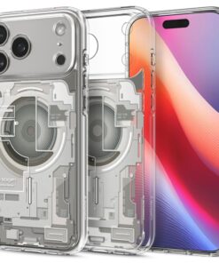 SPIGEN Ultra Hybrid MagSafe-kompatibles Case für iPhone 17 Pro Zero One Natural Tutanium