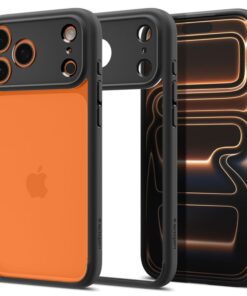 SPIGEN Hülle Ultra Hybrid iPhone 17 Pro Matt Schwarz