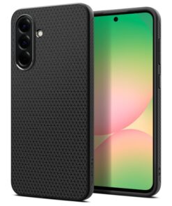 SPIGEN Liquid Air Hülle für Galaxy A56 5G – Mattes Schwarz