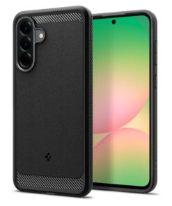SPIGEN Hülle Rugged Armor Galaxy A56 5G Matte Schwarz