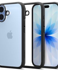 SPIGEN ULTRA HYBRID HÜLLE FÜR IPHONE 17 MATTSCHWARZ