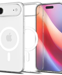 SPIGEN Liquid Crystal Mag MagSafe Hülle für iPhone 17 Air – Klar/Weiß